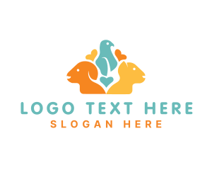 Shelter - Animal Pet Veterinary logo design