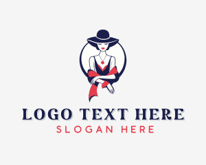 Lady - Feminine Fashion Lady logo design