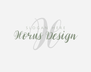 Feminine Beauty Brand logo design