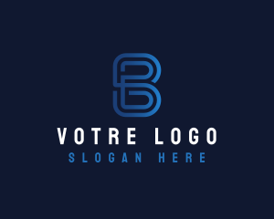 Media Tech Agency Letter B Logo