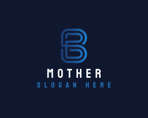 Media Tech Agency Letter B Logo