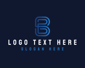 Media Tech Agency Letter B Logo