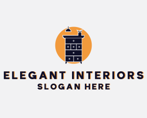 Cabinet Furniture Fixtures logo design