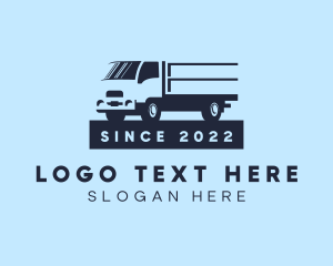 Toy Truck - Delivery Truck Vehicle logo design