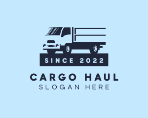 Delivery Truck Vehicle logo design