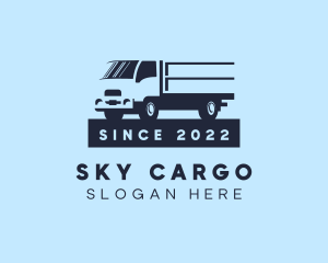 Delivery Truck Vehicle logo design