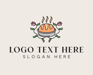 Bread Loaf Baking Logo