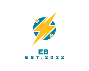 Electric - Charging Power Plant logo design