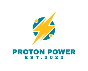 Charging Power Plant  logo design