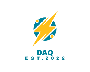 Lightning - Charging Power Plant logo design