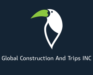 Amazon - Green Bird Beak logo design