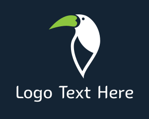 Green - Green Bird Beak logo design