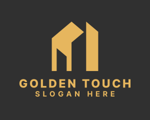 Gold Realty Building logo design