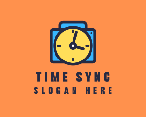 Timer - Lens Clock Timer logo design