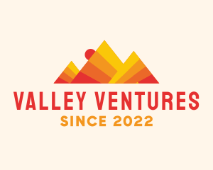 Valley - Sun Mountain Valley logo design