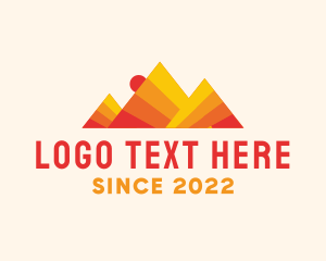 Traveler - Sun Mountain Valley logo design