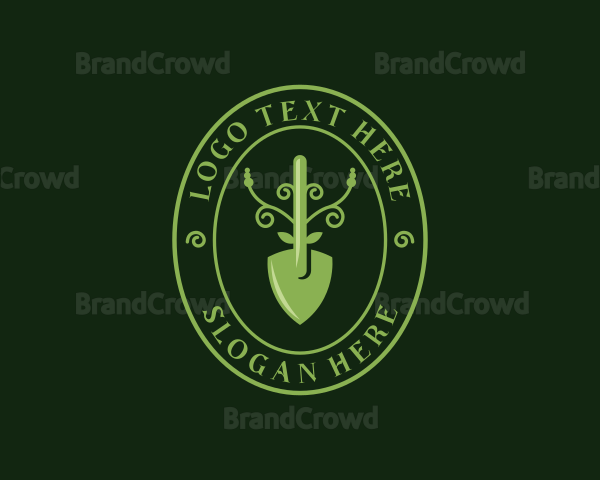 Shovel Plant Farm Logo