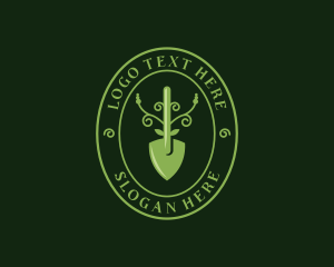 Shovel Plant Farm Logo