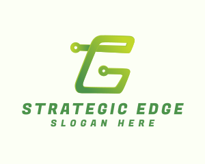 Online - Tech Startup Letter G logo design