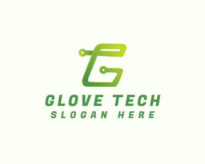 Tech Startup Letter G logo design