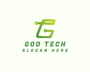 Tech Startup Letter G logo design