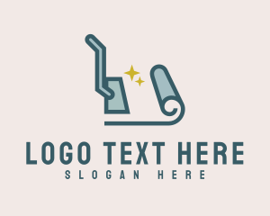 Cleaning - Carpet Cleaning Vacuum logo design