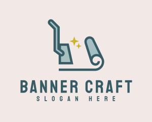 Carpet Cleaning Vacuum logo design