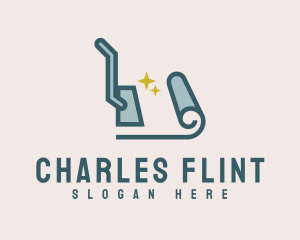 Carpet Cleaning Vacuum logo design