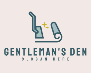 Carpet Cleaning Vacuum logo design