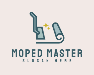 Carpet Cleaning Vacuum logo design