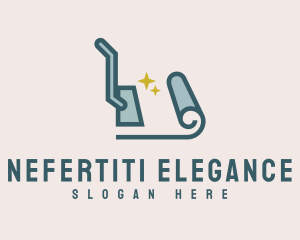 Carpet Cleaning Vacuum logo design