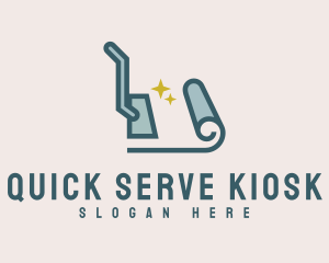 Carpet Cleaning Vacuum logo design