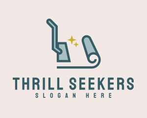 Carpet Cleaning Vacuum logo design