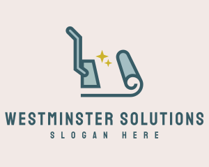 Carpet Cleaning Vacuum logo design