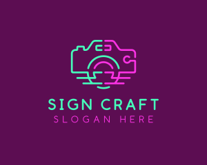 Photography Camera Studio logo design