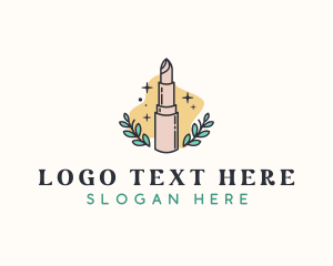 Makeup Artist - Makeup Cosmetics Lipstick logo design
