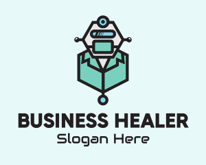 Doctor - AI Robot Medical Doctor logo design