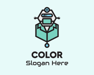 AI Robot Medical Doctor logo design