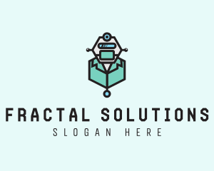 AI Robot Medical Doctor logo design