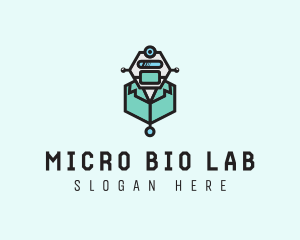 AI Robot Medical Doctor logo design