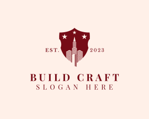 Building Shield Property logo design