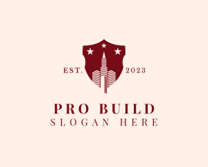 Building Shield Property logo design