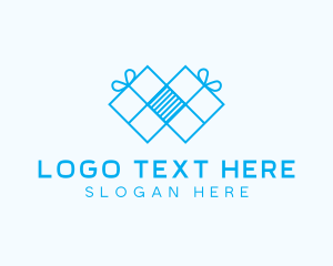 Giving - Blue Ribbon Gifts logo design