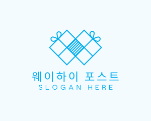 Blue Ribbon Gifts logo design