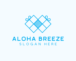 Blue Ribbon Gifts logo design