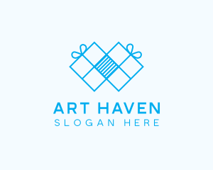 Blue Ribbon Gifts logo design