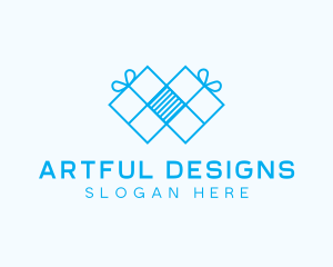 Blue Ribbon Gifts logo design