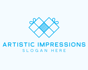 Blue Ribbon Gifts logo design