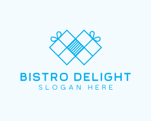 Blue Ribbon Gifts logo design