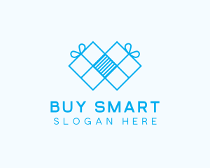 Blue Ribbon Gifts logo design